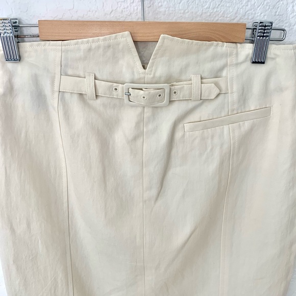 Vintage Pauw Amsterdam Cream Sailor Pencil Skirt - Picture 13 of 14